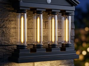 Solar Motion Sensor LED Light – Waterproof Outdoor Security Light